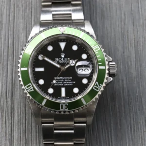 Rolex Submariner 'Kermit' F Serial 16610LV Collectors Set - 2004
